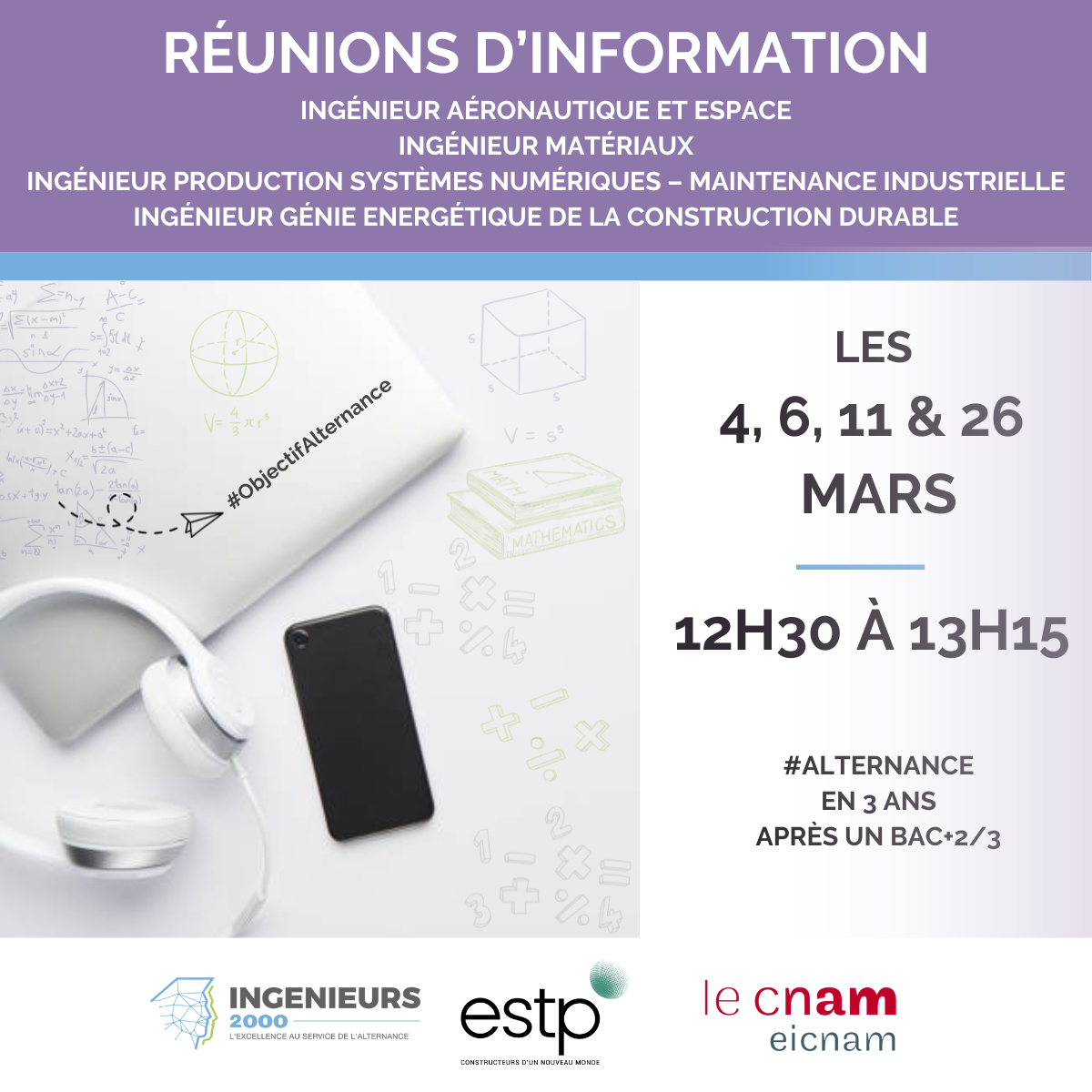 Dernières dates Réunions d’Information Virtuelles