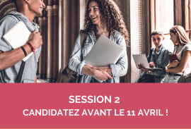 Candidatez dès maintenant en session 2 avant le 11 avril 2025 !